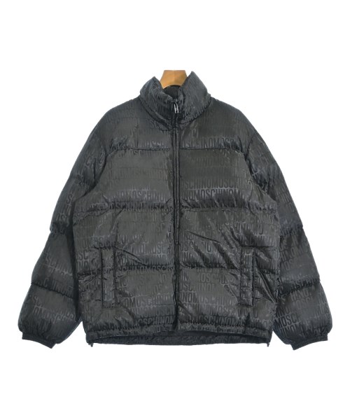 MOSCHINO(モスキーノ)ダウンジャケット/ダウンベスト 黒 サイズ:52(XXL位)/2200653112190