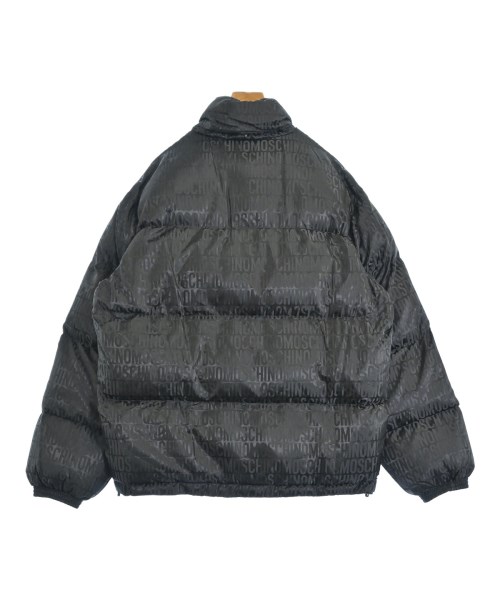 MOSCHINO（モスキーノ）ダウンジャケット/ダウンベスト 黒 サイズ:52(XXL位) メンズ/2200653112190