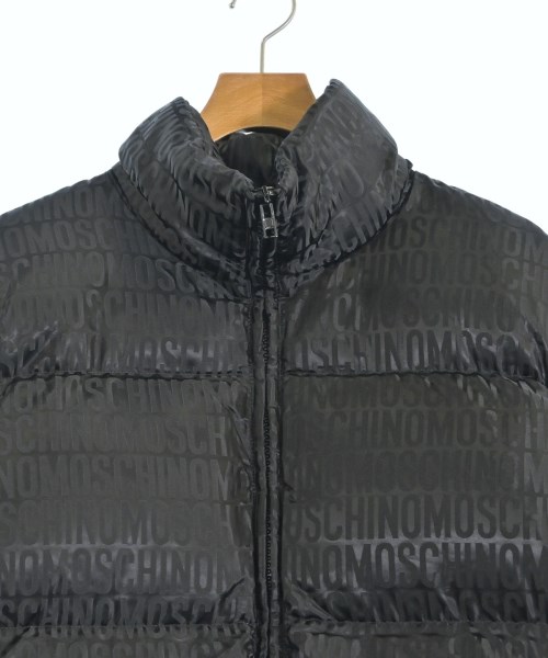 MOSCHINO（モスキーノ）ダウンジャケット/ダウンベスト 黒 サイズ:52(XXL位) メンズ/2200653112190