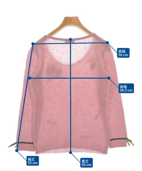 MOSCHINO（モスキーノ）ニット・セーター ピンク サイズ:-(M位) レディース/2200648000105