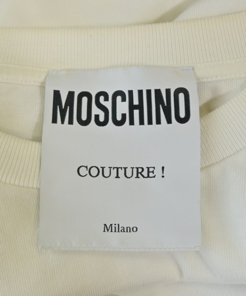 MOSCHINO（モスキーノ）Tシャツ・カットソー 白 サイズ:52(XXL位) メンズ/2200705244084