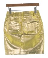 MOSCHINO（モスキーノ）ミニスカート ゴールド サイズ:40(M位) レディース/2200705351096