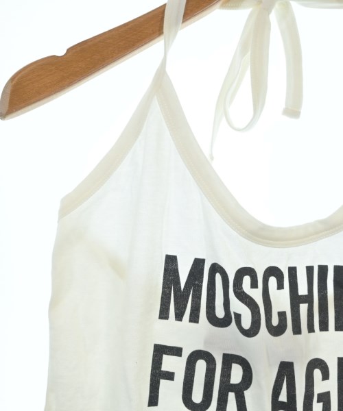 MOSCHINO（モスキーノ）ノースリーブ 白 サイズ:-(XS位) レディース/2200705687225