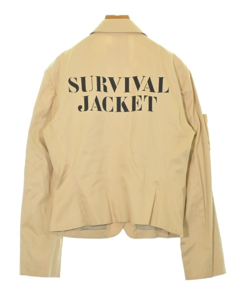 MOSCHINO（モスキーノ）テーラードジャケット ベージュ サイズ:44(L位) レディース/2200705408134