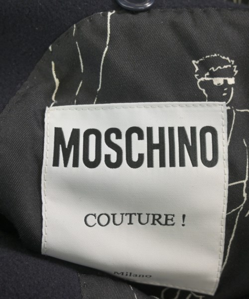 MOSCHINO（モスキーノ）チェスターコート 紺 サイズ:50(XL位) メンズ/2200663144013
