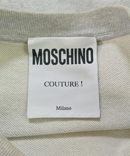 MOSCHINO（モスキーノ）スウェット グレー サイズ:46(M位) メンズ/2200663144044