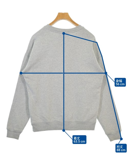 MOSCHINO（モスキーノ）スウェット グレー サイズ:46(M位) メンズ/2200663144044