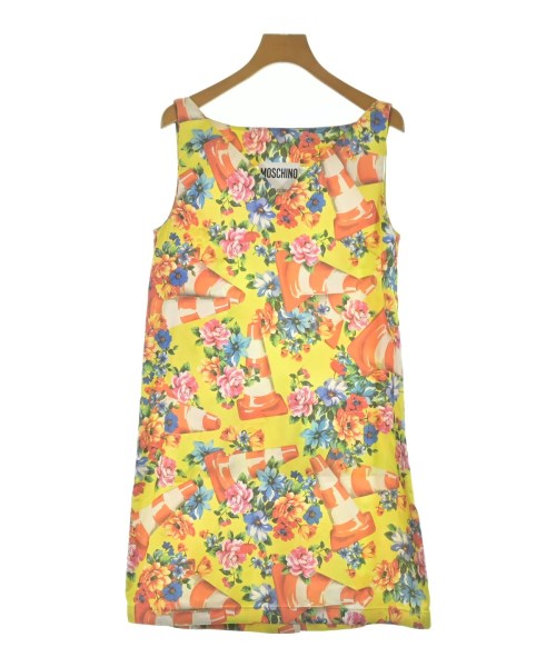 MOSCHINO(モスキーノ)ワンピース 黄 サイズ:40(M位)/2200663729050