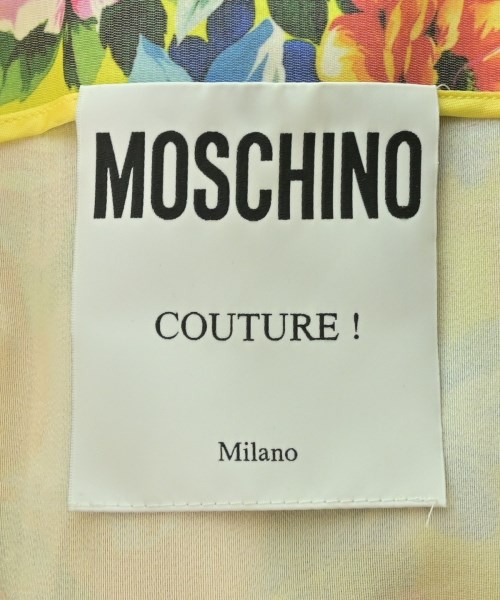 MOSCHINO（モスキーノ）ワンピース 黄 サイズ:40(M位) レディース/2200663729050