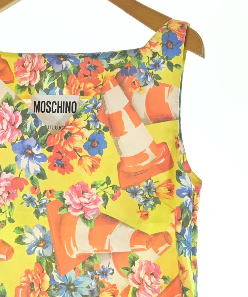 MOSCHINO（モスキーノ）ワンピース 黄 サイズ:40(M位) レディース/2200663729050