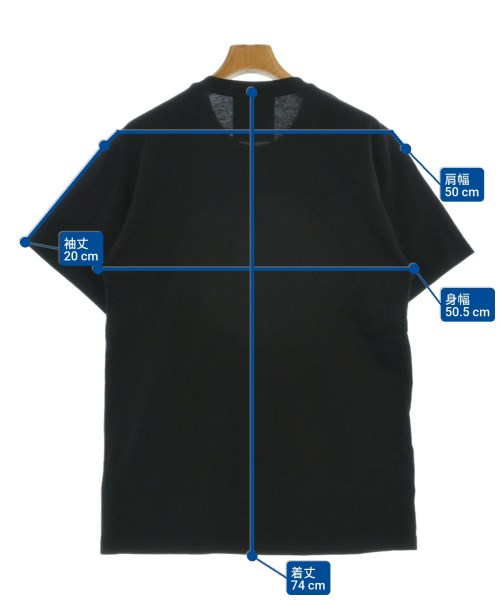 MOSCHINO（モスキーノ）Tシャツ・カットソー 黒 サイズ:-(M位) メンズ/2200661138069