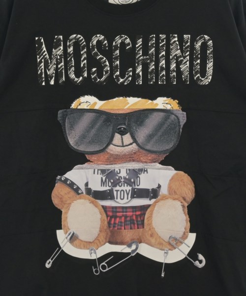 MOSCHINO（モスキーノ）Tシャツ・カットソー 黒 サイズ:-(L位) メンズ/2200661138076