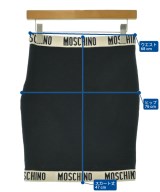 MOSCHINO（モスキーノ）ミニスカート 黒 サイズ:38(S位) レディース/2200664139032