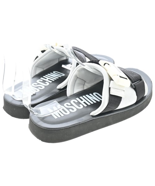 MOSCHINO（モスキーノ）サンダル 黒 サイズ:EU38(24.5cm位) レディース/2200666947017