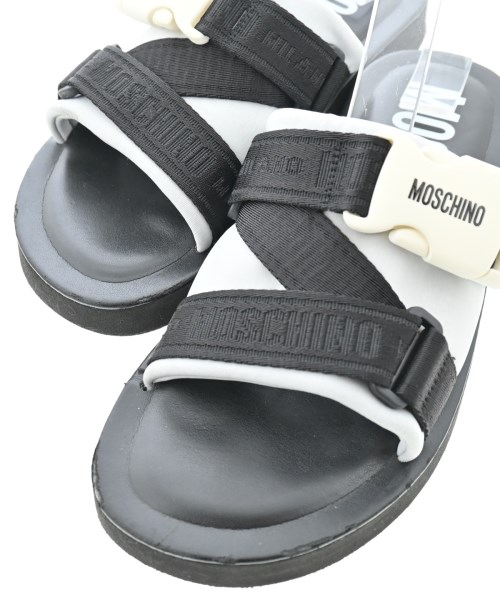 MOSCHINO（モスキーノ）サンダル 黒 サイズ:EU38(24.5cm位) レディース/2200666947017