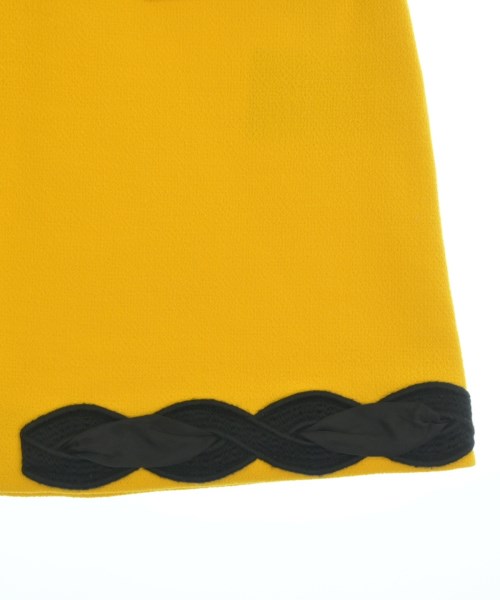 MOSCHINO（モスキーノ）ミニスカート 黄 サイズ:38(S位) レディース/2200671607029