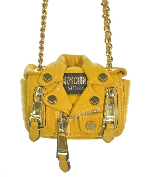 MOSCHINO（モスキーノ）ショルダーバッグ 黄 サイズ:- レディース/2200732917364