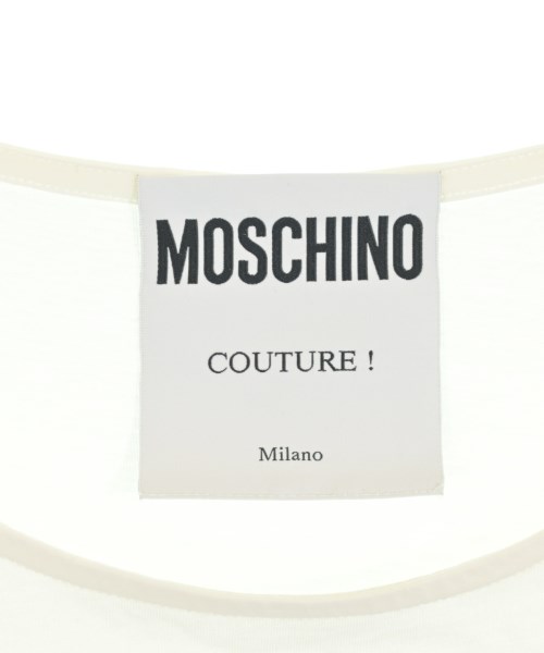 MOSCHINO（モスキーノ）Tシャツ・カットソー 白 サイズ:38(S位) レディース/2200714305097