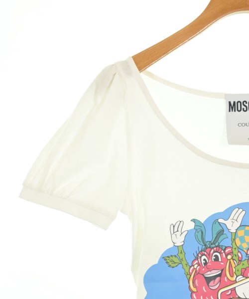 MOSCHINO（モスキーノ）Tシャツ・カットソー 白 サイズ:38(S位) レディース/2200714305097