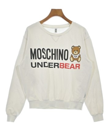 MOSCHINO（モスキーノ）スウェット 白 サイズ:S レディース