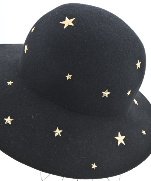 MOSCHINO（モスキーノ）ハット 黒 サイズ:- レディース/2200728685161