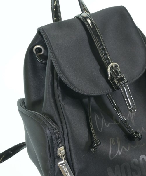 MOSCHINO（モスキーノ）バックパック・リュック 黒 サイズ:- レディース/2200680667090
