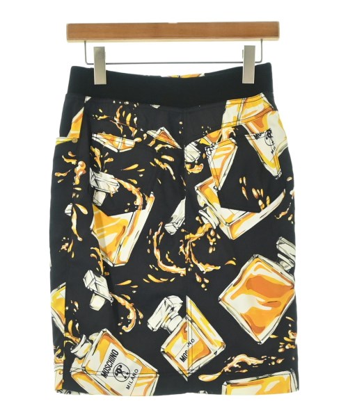 MOSCHINO（モスキーノ）ひざ丈スカート 黒 サイズ:40(M位) レディース/2200682079099