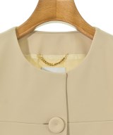 MOSCHINO（モスキーノ）ノーカラージャケット ベージュ サイズ:38(S位) レディース/2200689984075
