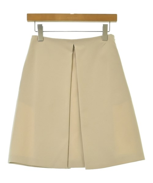 MOSCHINO(モスキーノ)ひざ丈スカート ベージュ サイズ:38(S位)/2200689984112