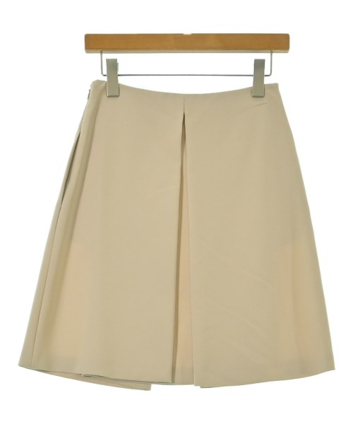 MOSCHINO（モスキーノ）ひざ丈スカート ベージュ サイズ:38(S位) レディース/2200689984112