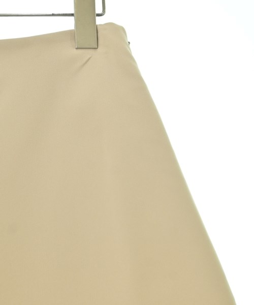 MOSCHINO（モスキーノ）ひざ丈スカート ベージュ サイズ:38(S位) レディース/2200689984112