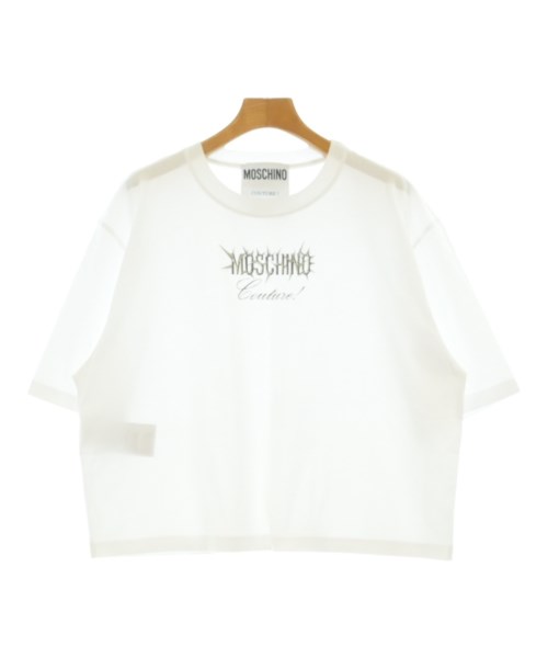 MOSCHINO(モスキーノ)Tシャツ・カットソー 白 サイズ:44(L位)/2200690029024