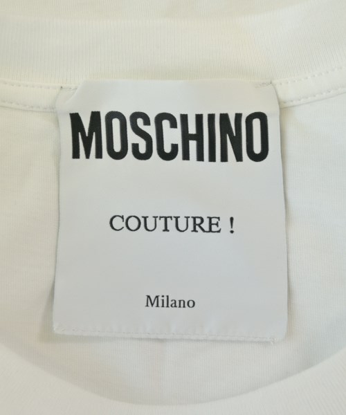 MOSCHINO（モスキーノ）Tシャツ・カットソー 白 サイズ:44(L位) レディース/2200690029024