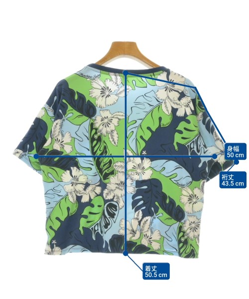 MOSCHINO（モスキーノ）Tシャツ・カットソー 青 サイズ:L レディース/2200690029031