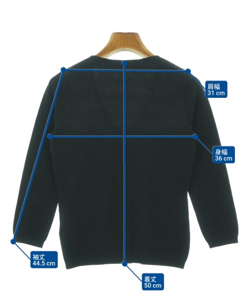 BLUGIRL（ブルーガール）カーディガン 黒 サイズ:38(S位) レディース/2200671516031