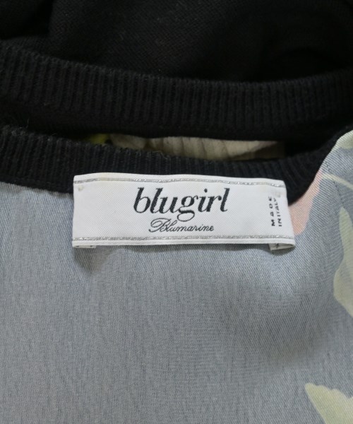 BLUGIRL（ブルーガール）ニット・セーター 黒 サイズ:38(S位) レディース/2200682886185