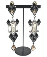 YVES SAINT LAURENT rive gauche（イヴサンローランリヴゴシュ）ピアス・イヤリング 黒 サイズ:- レディース/2200620404037