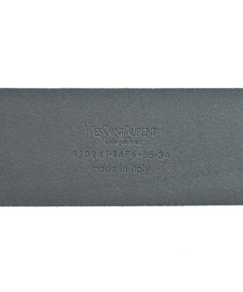 YVES SAINT LAURENT rive gauche（イヴサンローランリヴゴシュ）ベルト 黒 サイズ:- メンズ/2200635038180