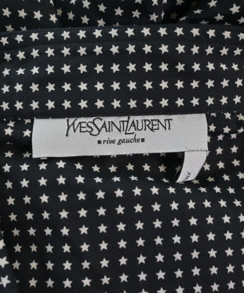 YVES SAINT LAURENT rive gauche（イヴサンローランリヴゴシュ）カジュアルシャツ 黒 サイズ:42(L位) メンズ/2200594035619