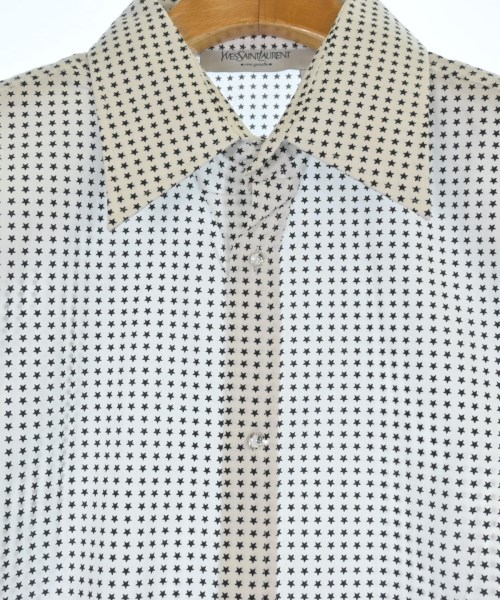 YVES SAINT LAURENT rive gauche（イヴサンローランリヴゴシュ）カジュアルシャツ 白 サイズ:39(M位) メンズ/2200594035626