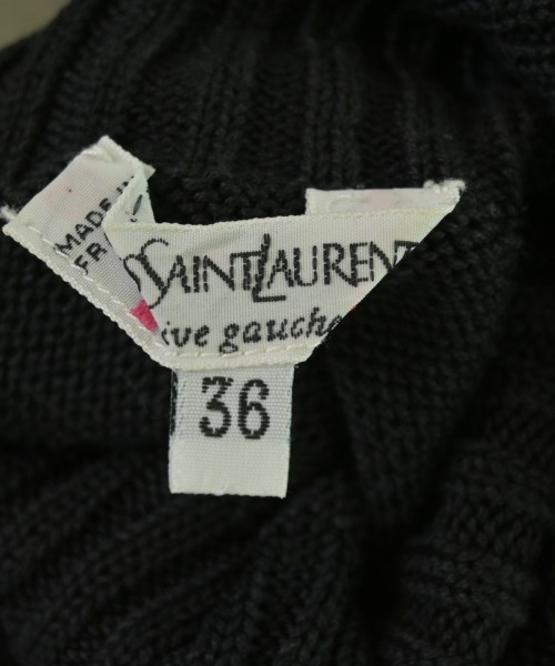 YVES SAINT LAURENT rive gauche（イヴサンローランリヴゴシュ）ニット・セーター 黒 サイズ:36(XS位) レディース/2200643326033