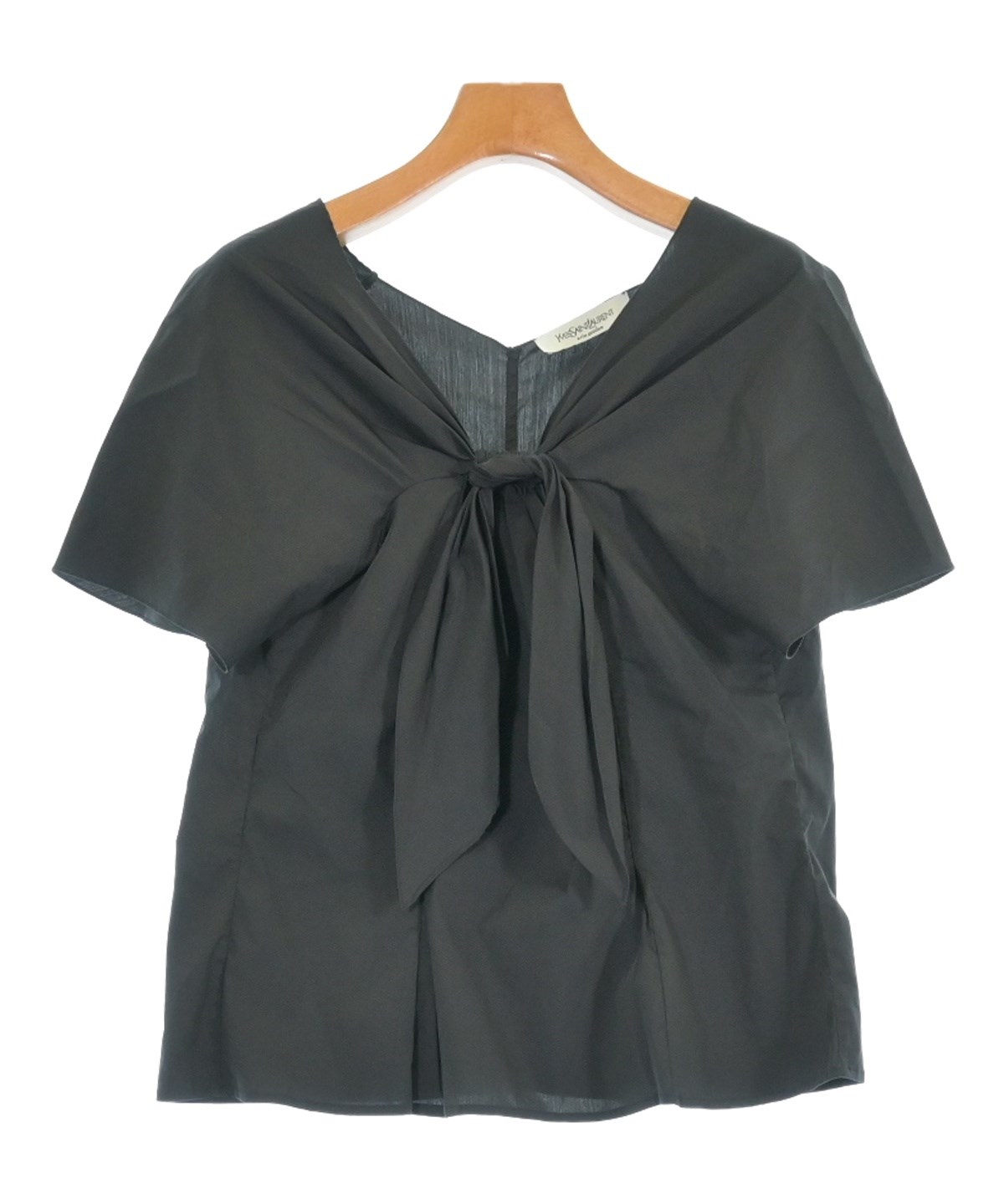 〓SAINT LAURENT rive gauche〓 リボン ブラウス YVES SAINT LAURENT rive gauche（イヴサンローランリヴゴシュ