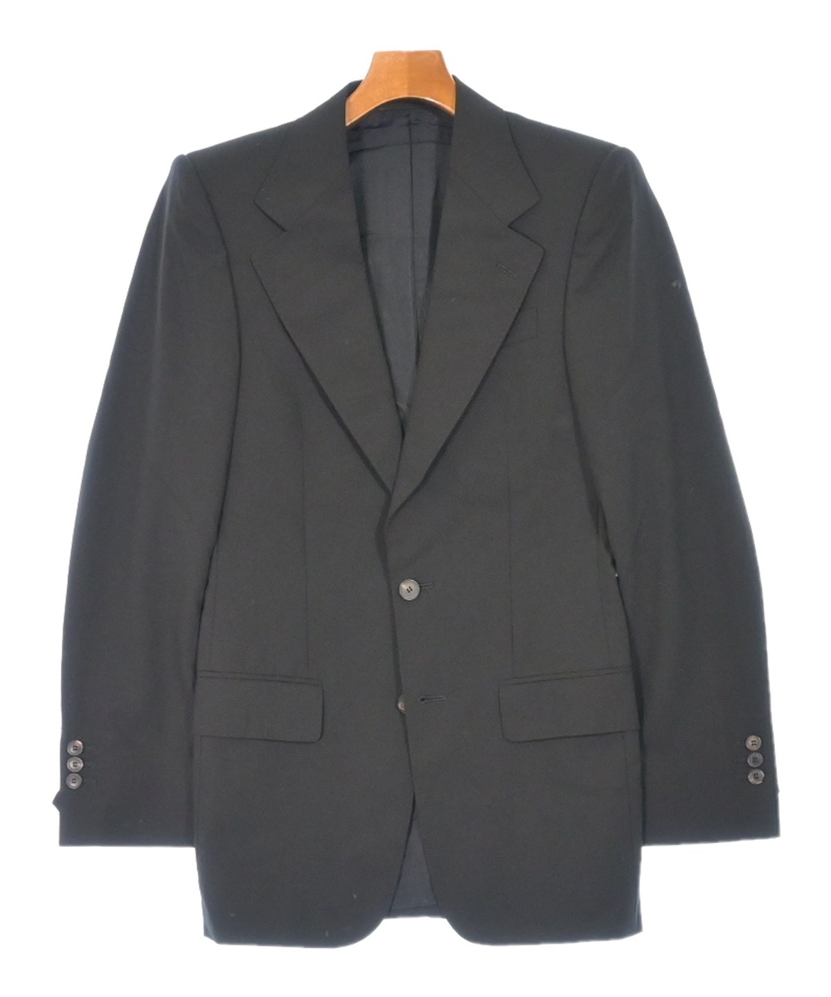 Yves saint laurent rive gauche　黒ロングマント Yves Saint Laurent YSL Rive Gauche 70s Black Cape Hood Scarf