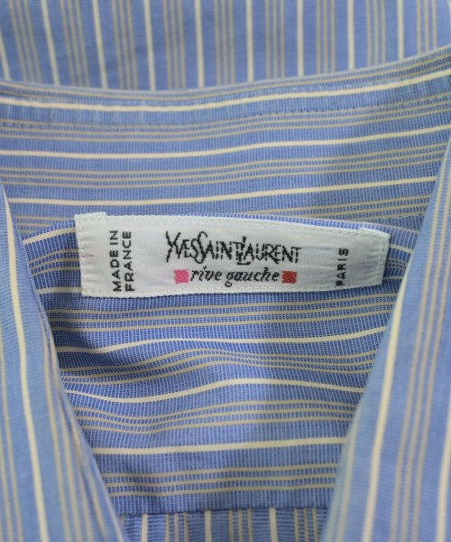 YVES SAINT LAURENT rive gauche（イヴサンローランリヴゴシュ）カジュアルシャツ 青 サイズ:39(M位) メンズ/2200620400145