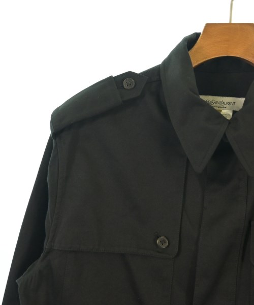 YVES SAINT LAURENT rive gauche（イヴサンローランリヴゴシュ）カジュアルシャツ 黒 サイズ:37(XS位) メンズ/2200602726034