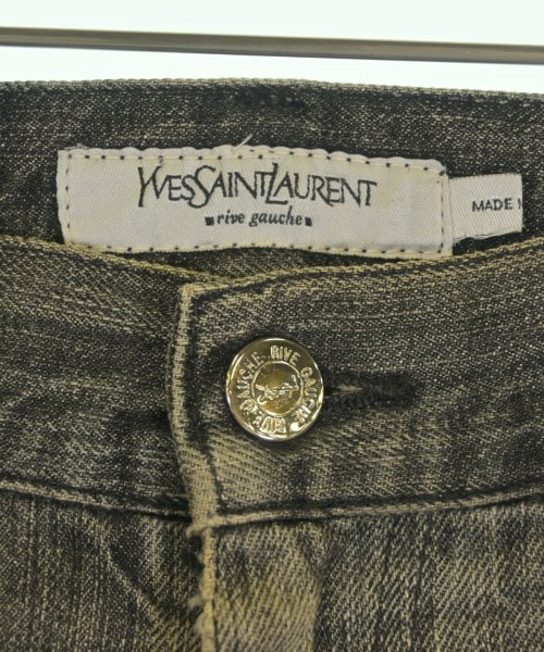 YVES SAINT LAURENT rive gauche（イヴサンローランリヴゴシュ）デニムパンツ グレー サイズ:52(XXL位) メンズ/2200607432282