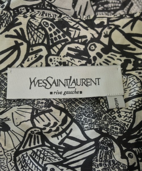 YVES SAINT LAURENT rive gauche（イヴサンローランリヴゴシュ）カジュアルシャツ 黒 サイズ:36(XS位) レディース/2200653887555