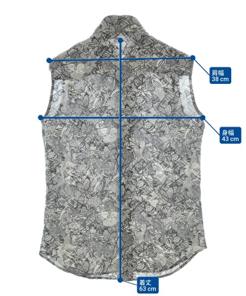 YVES SAINT LAURENT rive gauche（イヴサンローランリヴゴシュ）カジュアルシャツ 黒 サイズ:36(XS位) レディース/2200653887555