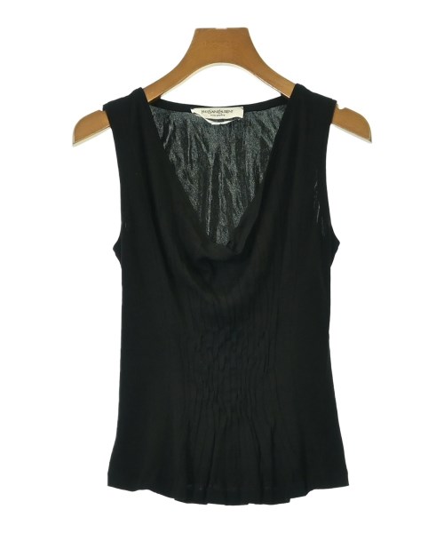 YVES SAINT LAURENT rive gauche(イヴサンローランリヴゴーシュ)ノースリーブ 黒 サイズ:M/2200653887593