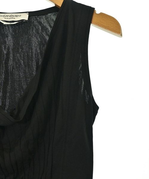 YVES SAINT LAURENT rive gauche（イヴサンローランリヴゴシュ）ノースリーブ 黒 サイズ:M レディース/2200653887593